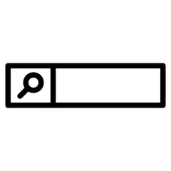 search bar line