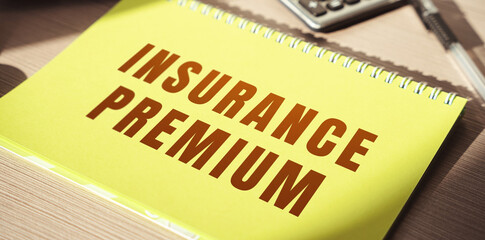Insurance premium written on notes. Amount of money an individual or business pays for an insurance...