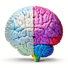 3d rendered illustration of human brain