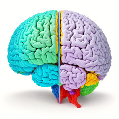 3d rendered illustration of a brain