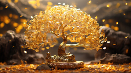 Prosperity in a Golden Tree's Bloom, Generative AI