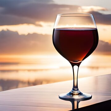 glass of red wine