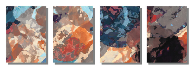 Abstract water color brush background.