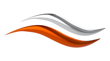 3d Shape on transparent background