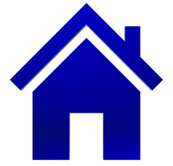 house icon on transparent background