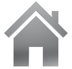 house icon on transparent background