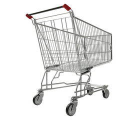 shopping cart isolated on transparent background