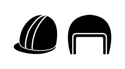Helmet icon vector. safety helmet icon