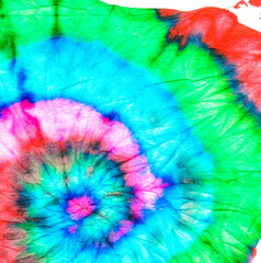 Candy Psychedelic Kaleidoscope. Dyed Hippie