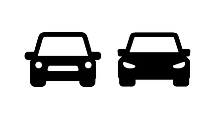 Car icon vector. Car sign. sedan