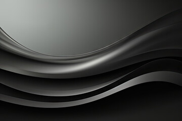 an abstract gradient black wave background. business background.