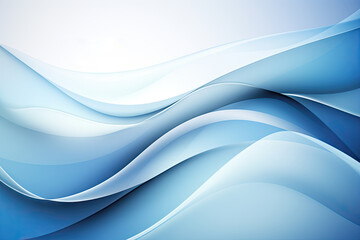 Obraz premium an abstract blue wave background. business background.