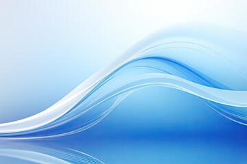 an abstract blue wave background. business background.
