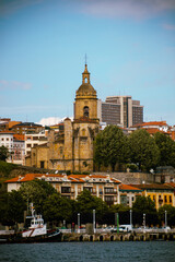 Fototapeta na wymiar Andra Maria Basilika Bilbao