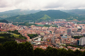 Fototapeta na wymiar Bilbao view
