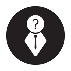 guest icon design vector