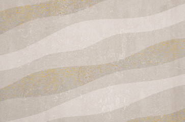 Luxury Japanese modern style background with Japanese washi paper texture. Abstract wavy patterned washi paper.