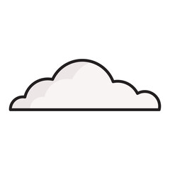 Cloud Simple Illustration