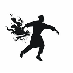 silhouette of a person