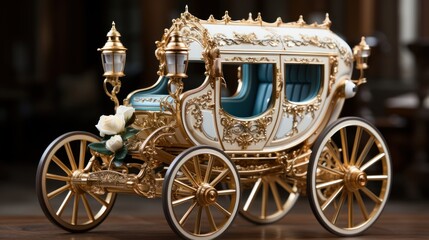 vintage carriage , ai generative