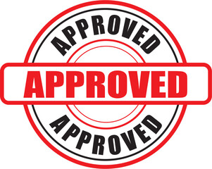 Approved Stamp Stamp Seal Graphics
