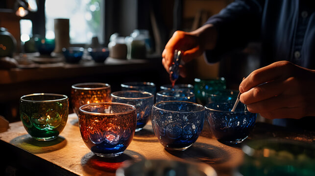 Immerse yourself in the mesmerizing world of traditional glassblowing in Otaru, where skilled artisans bring molten glass to life with their craftsmanship and artistry.