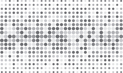 Abstract fade ellipse background design in grey and white colors.