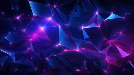 polygon background, generative ai