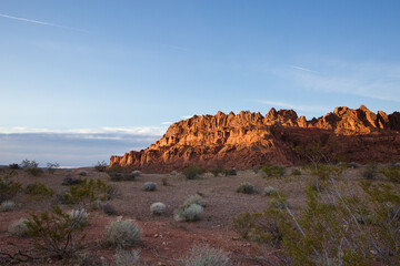 Obraz premium Valley of Fire State Park in Clark County, Nevada