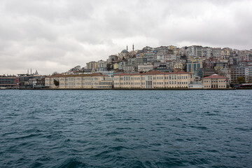 Fototapeta na wymiar view of the bosphorus cruise