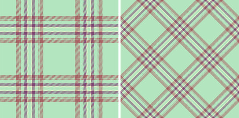 Tartan pattern plaid of fabric seamless check with a background vector texture textile.