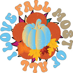 Fall, Autumn Sublimation Design