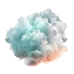 cloud isolated on transparent background cutout