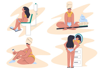 Morning routine, daily routine, self care