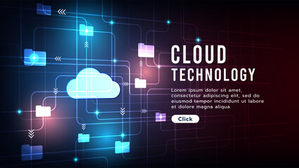 Hi-tech digital technology futuristic circuit digital. Abstract futuristic curve digital line design.Modern futuristic design.Digital landscape pattern technology.Vector illustration.