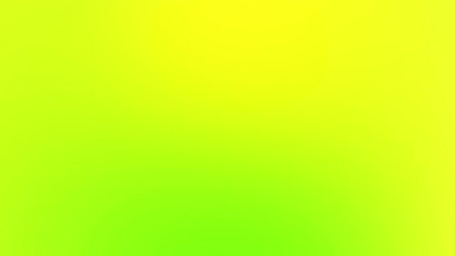 Bright yellow and green gradient loop motion backgrounds. 4K footage