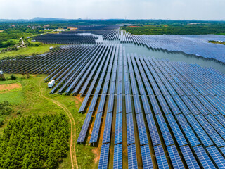 Solar photovoltaic panels, photovoltaic power stations