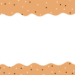 Fototapeta premium Flame brown 