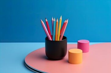 pencils in a cup