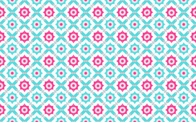 Geometric ethnic oriental ikat seamless pattern traditional Design for background,carpet,wallpaper,clothing,wrapping,batik,fabric,vector illustration. embroidery style.
