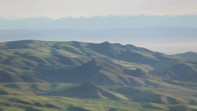 Beautiful landscape of mountains