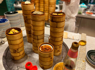 bamboo food steamer in Macau