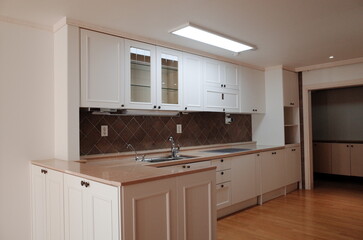 modern kitchen interior