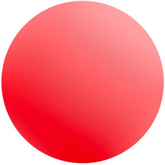 red plastic button