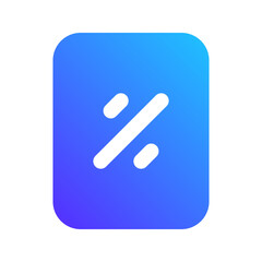 mirror gradient icon