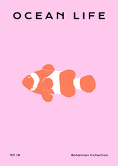 Modern Art Boho style posters