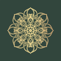 Luxury ornamental mandala design background