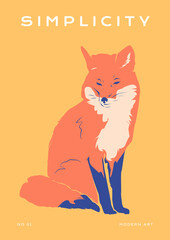 Modern Art Boho style posters
