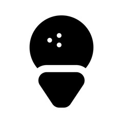 golf glyph icon