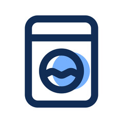 laundry service filled line icon